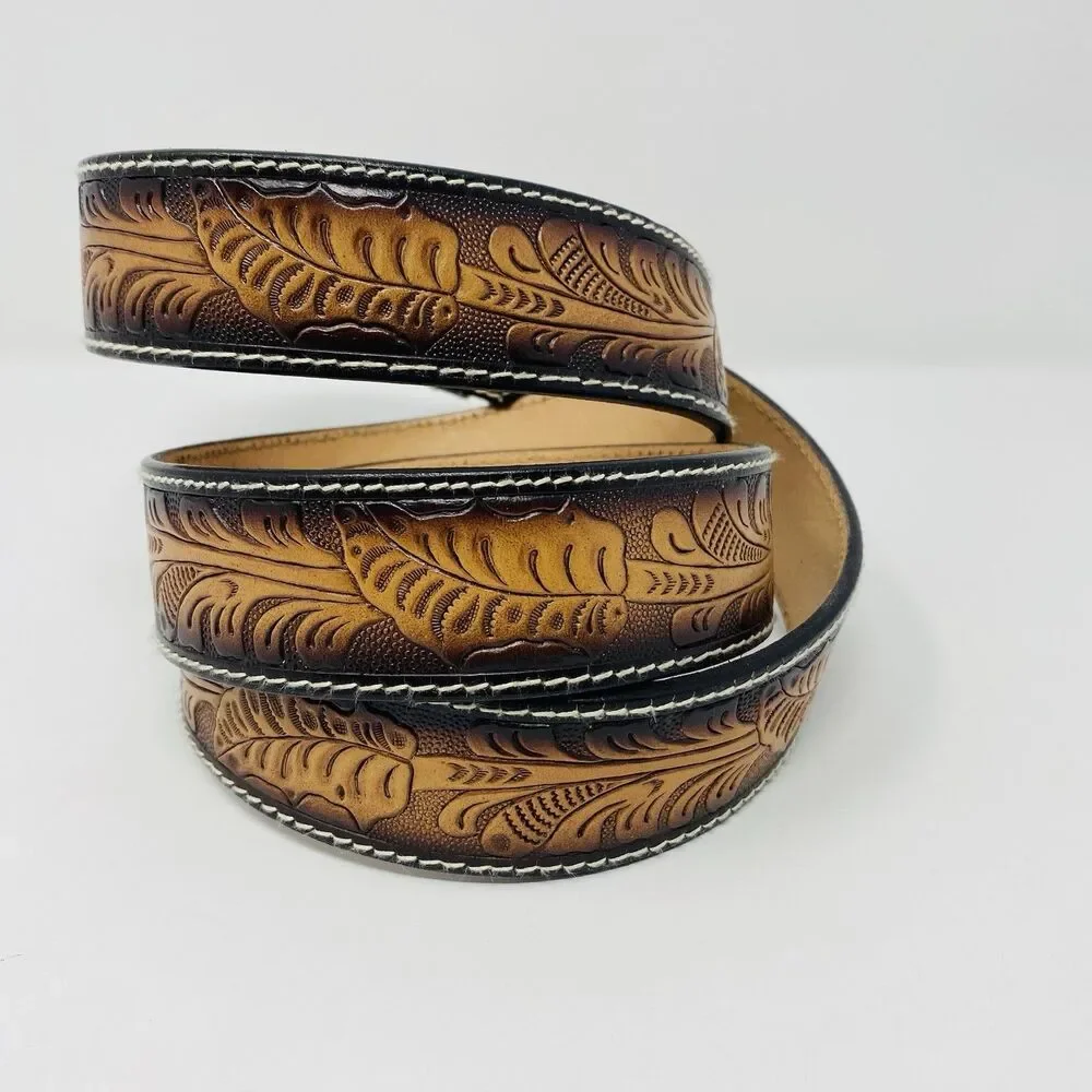 Unbranded hand tooled